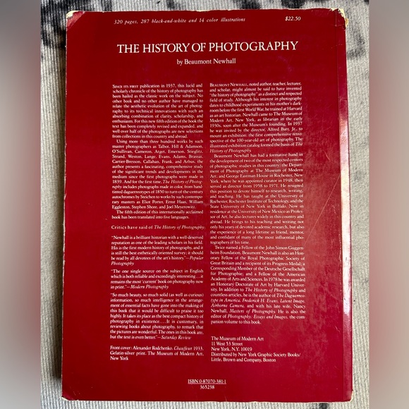 Beaumont Newhall - The History of Photography - Picture 2 of 2
